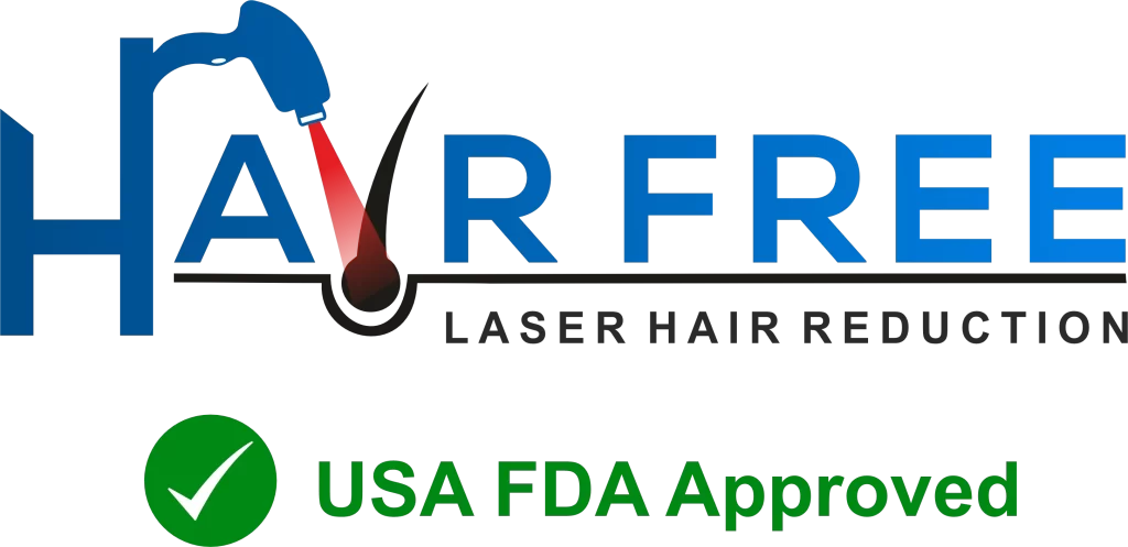 hairfree laser hair removal clinic logo
